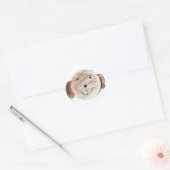 Kaitlyn: Round Sticker (Envelop)