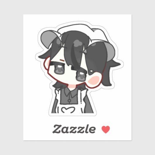 Kaito #5 - Innocent Maid Boy Sticker (Vel)