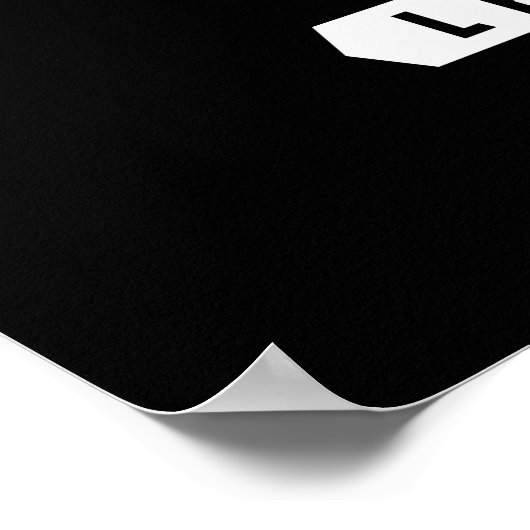 Kaiya Persoonlijke naam Birthday Gift Poster (Hoek)