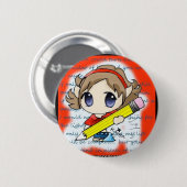kaiya ronde button 5,7 cm (Voorkant /achterkant)