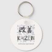 Kaizen - Continue verbetering Sleutelhanger (Voorkant)