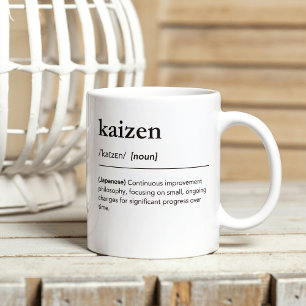 Kaizen definitie japans populaire woorden koffiemok