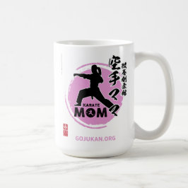 Kaizen Gojukan Karate Ma Coffee Mok (roze)