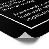 Kaizen - Japans concept voor succes Poster (Hoek)