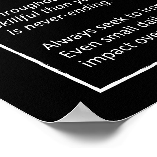 Kaizen - Japans concept voor succes Poster (Hoek)