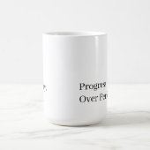 Kaizen: Progress Over Perfection Koffiemok (Center)