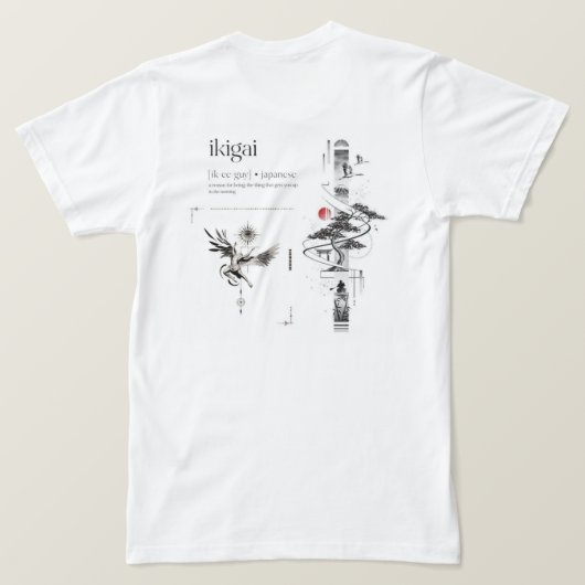Kaizen T-shirt – Japans Filosofie Grafisch T-shirt (Design achterkant)