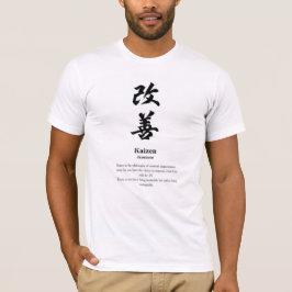 Kaizen T-shirt – Japans Filosofie Grafisch T-shirt