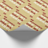 Kaizoku oni ore wa naru! - One Piece Cadeaupapier (Hoek)