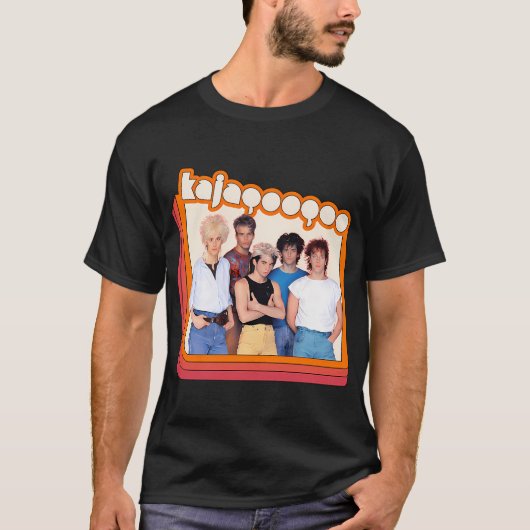 Kajagoogoo - 80s Engelse Pop Rock Band T-shirt (Voorkant)