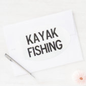 Kajak Gevist Euro Decal Ovale Sticker (Envelop)