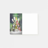 Kajak Kerstboom Aurora Borealis Post-it® Notes (Voorkant)