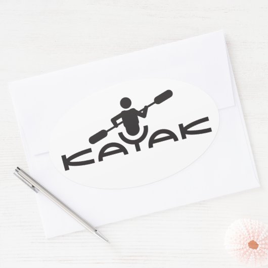 Kajak Logo Sticker (Envelop)