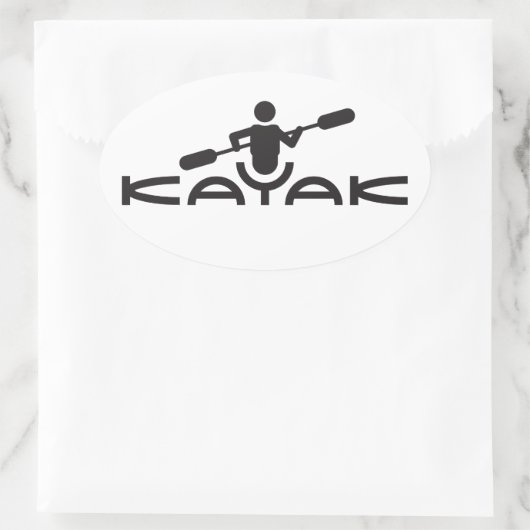 Kajak Logo Sticker (Tas)