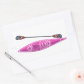 Kajak Meisje Sticker (Envelop)