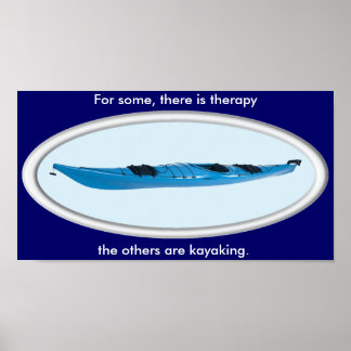 kajak-Poster Poster