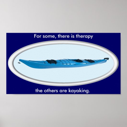 kajak-Poster Poster (Voorkant)