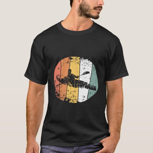 Kajak Roeier  T-shirt (Voorkant)