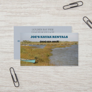 Kajak Verhuur/ Outdoor Natuur Rondleidingen Kajak Visitekaartje