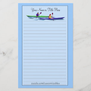 kajakbenodigdheden briefpapier