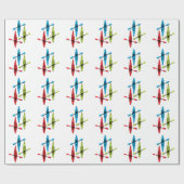 kajakinpakpapier cadeaupapier (Vlak)