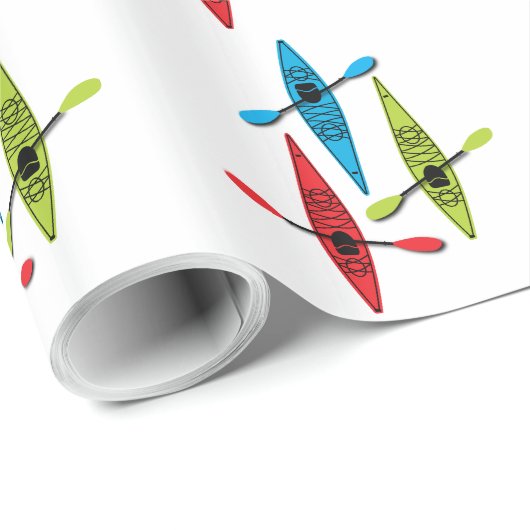 kajakinpakpapier cadeaupapier (Rol Hoek)