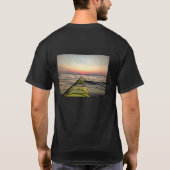 Kajakken in de Stille Oceaan (2 verschillende scèn T-shirt (Achterkant)