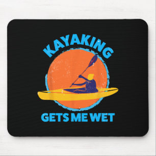 Kajakken krijgt me nat Leuk Halloween Kerst Kaya Muismat