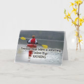 KAJAKKEN MOTTO / QUOTE KAART (Gele Bloem)