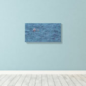 Kajakken op Hawaï Canvas Afdruk (Insitu (Houten vloer))