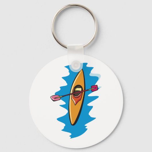 kajakken sleutelhanger (Voorkant)