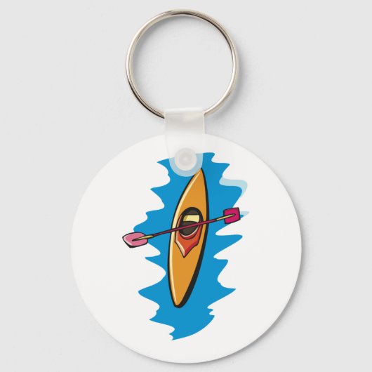 kajakken sleutelhanger (Achterkant)