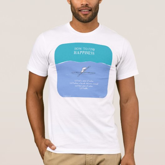 kajakken t-shirt (Voorkant)