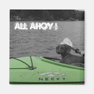 Kajakken Wiener Hond Magneet