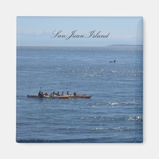 Kajakkers en Orka Magneet (Voorkant)