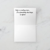 Kajakkers in stroomversnellingen kaart (Binnen)