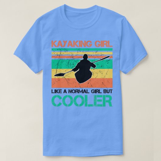 kajakmeisje t-shirt (Design voorkant)