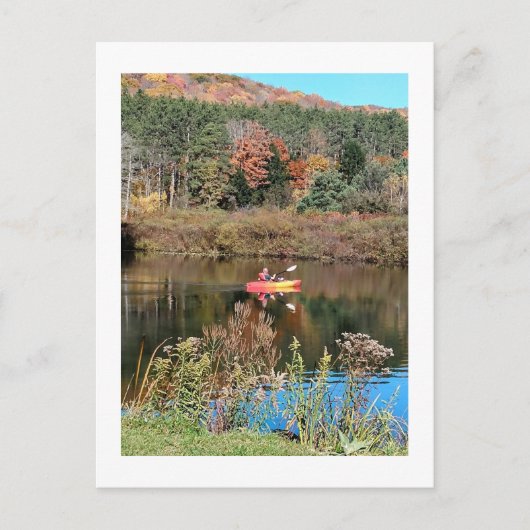 kajakvaren briefkaart (Voorkant)