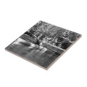 kajakvrouw tegeltje (Zijkant)