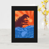 Kajiu Gojira Koning van de monsters Japan Kaart (Gele Bloem)