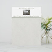 Kajuit in het kerstbriefpapier voor de Bossen (Staand voorkant)