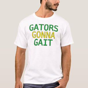 Kajuiters Gaan Raar Lopen Alligator Meme T-Shirt