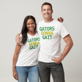 Kajuiters Gaan Raar Lopen Alligator Meme T-Shirt (Unisex)