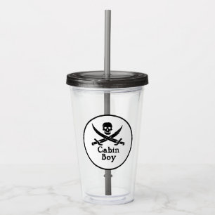 Kajuitjongen Acryl Drinkbeker