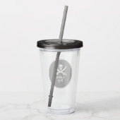 Kajuitjongen acryl drinkbeker (Achterkant)