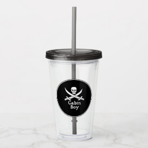 Kajuitjongen acryl drinkbeker