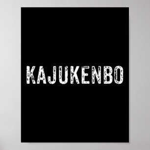 Kajukenbo I Karate Judo Jujutsu Gift ID Poster