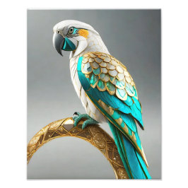 KAKA MOTU Parrot Island Continental Being Lemuria Foto Afdruk