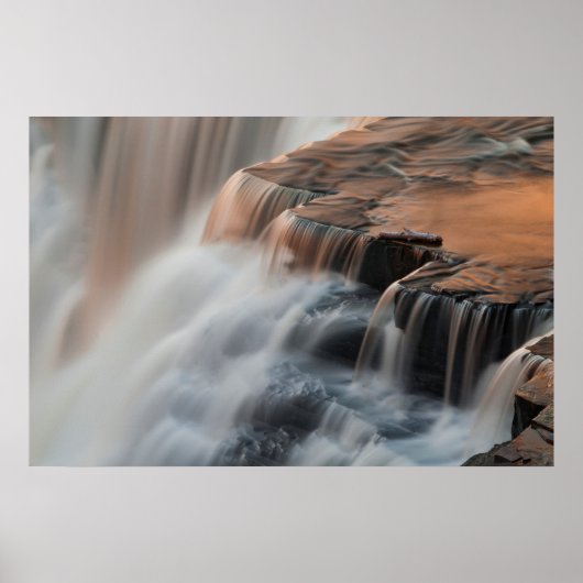 Kakabeka Falls Close-up Poster (Voorkant)