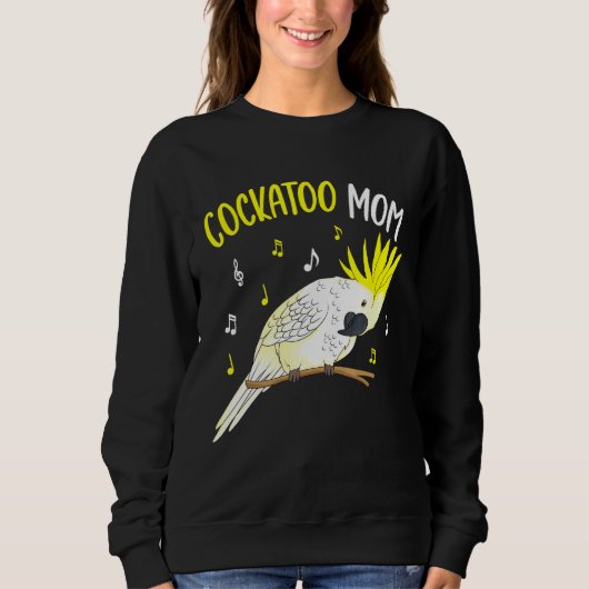 Kakadoe Moeder Papegaai Vogel Vrouwen Trui (Voorkant)